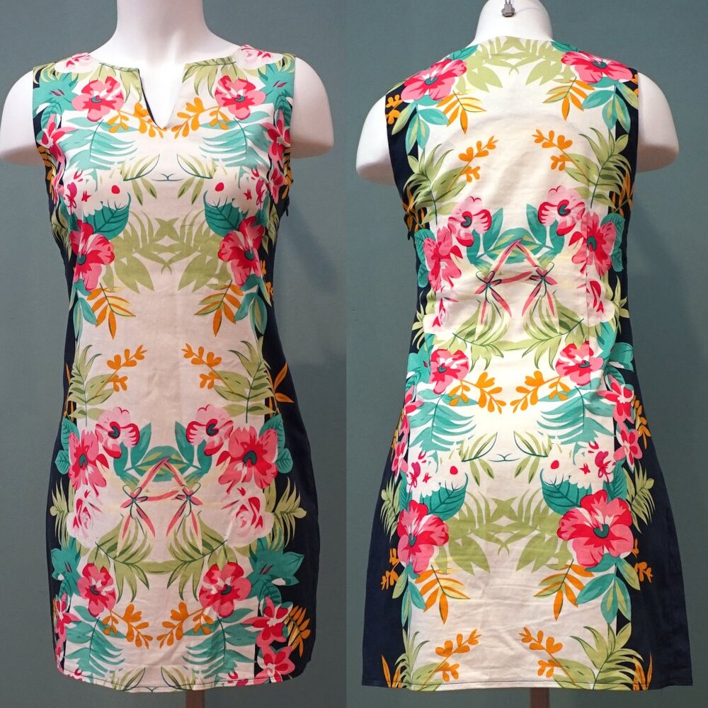 Joy & Co Tropical Dress, Size S